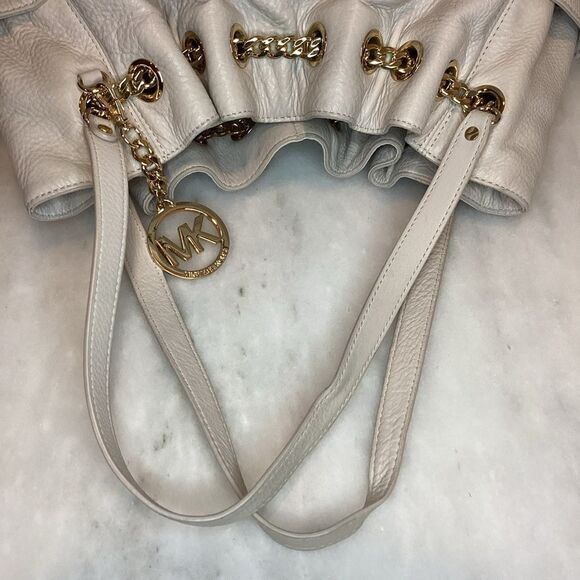 Michael Kors Jet Set Chain Ring Hobo Tote Shoulder Bag - Picture 10 of 15